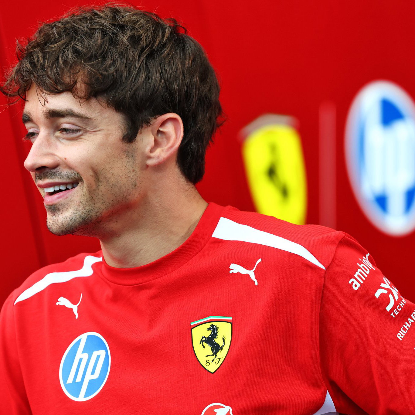 Leclerc at Spa