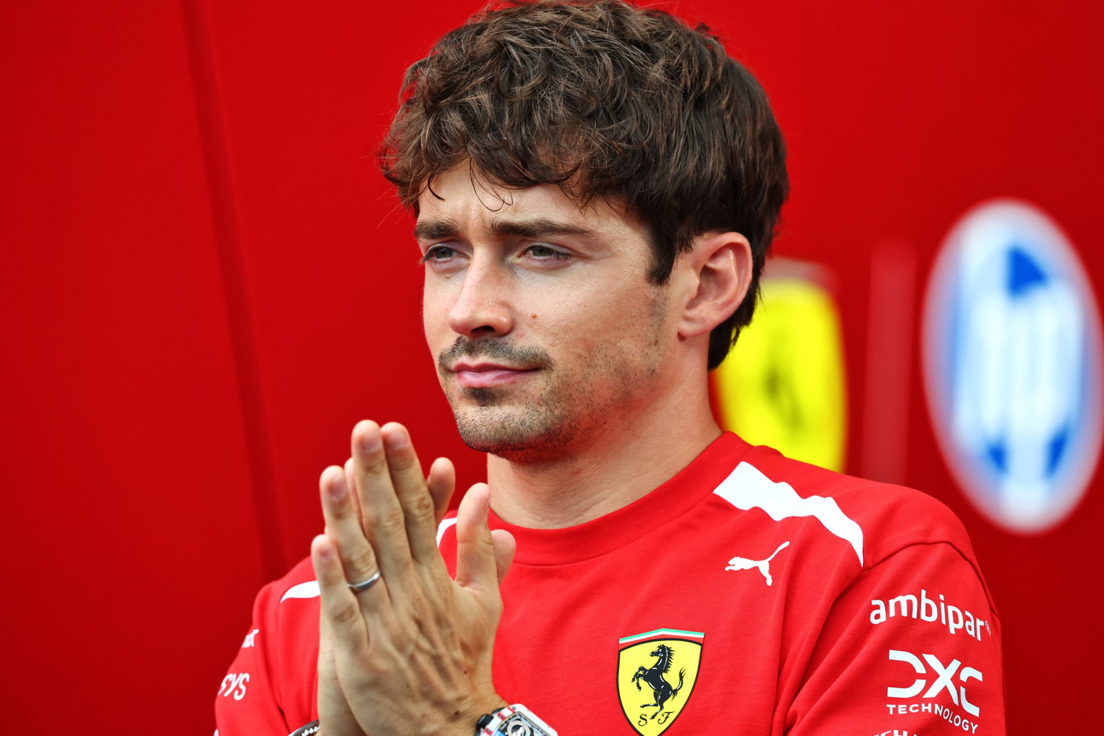 Leclerc has urged Ferrari to remain "cautious"