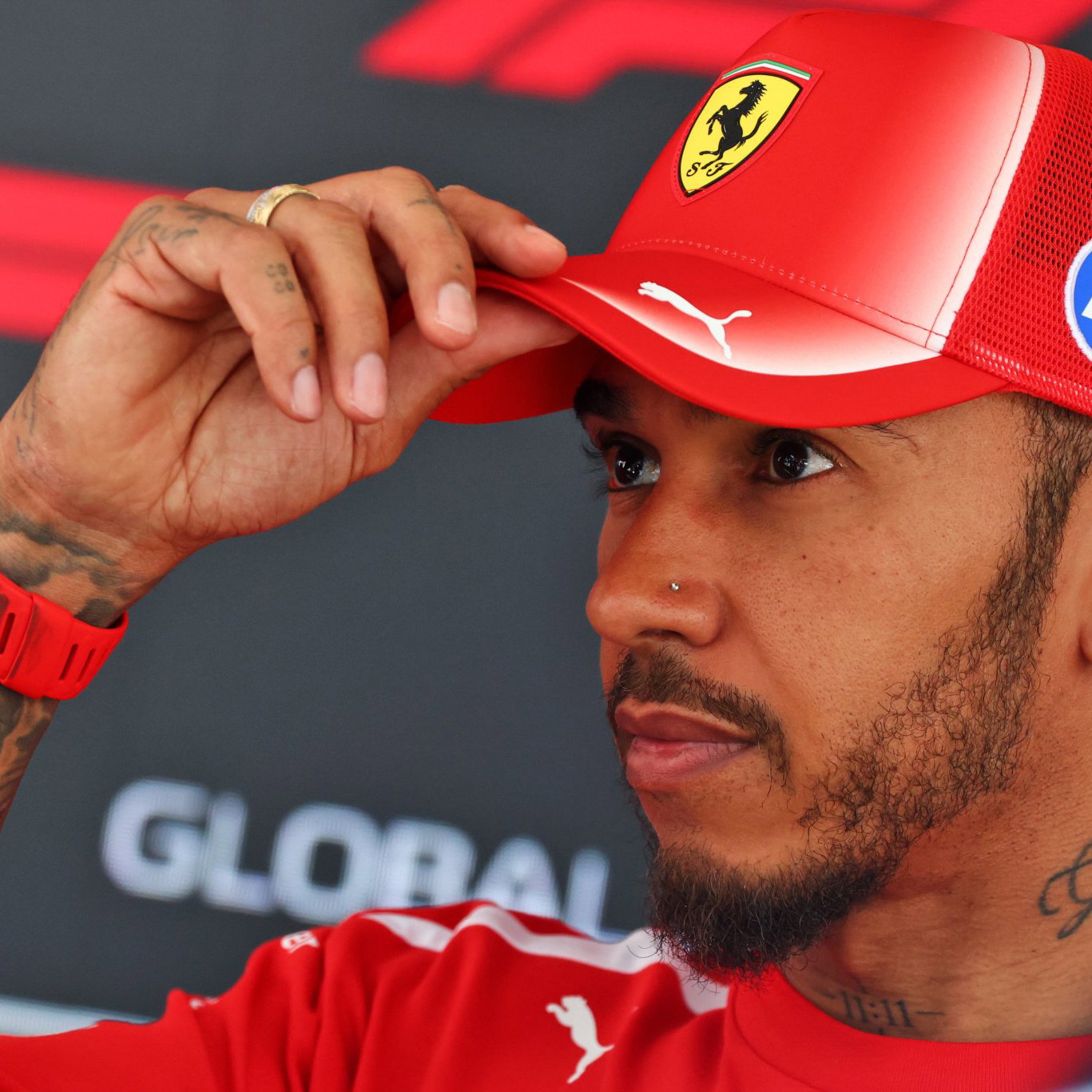 Hamilton kept hold of his fourth place finish