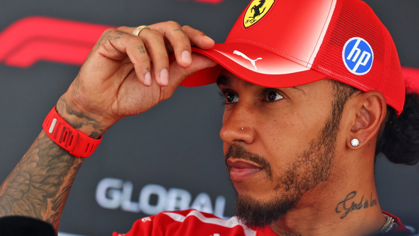 Hamilton kept hold of his fourth place finish