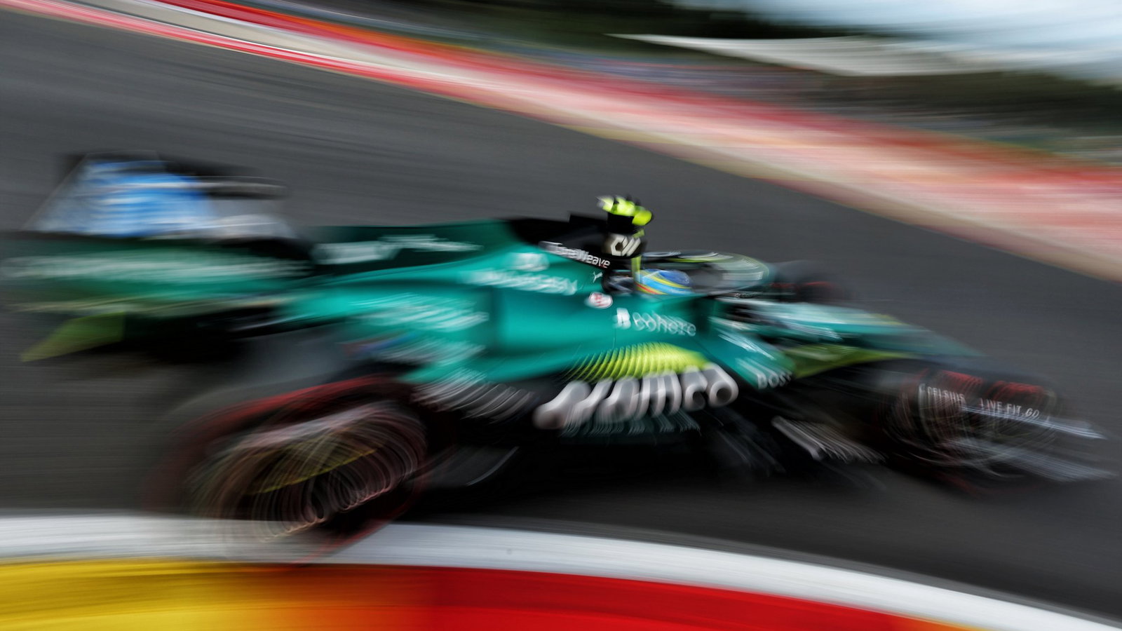 Alonso has taken on new power unit elements 