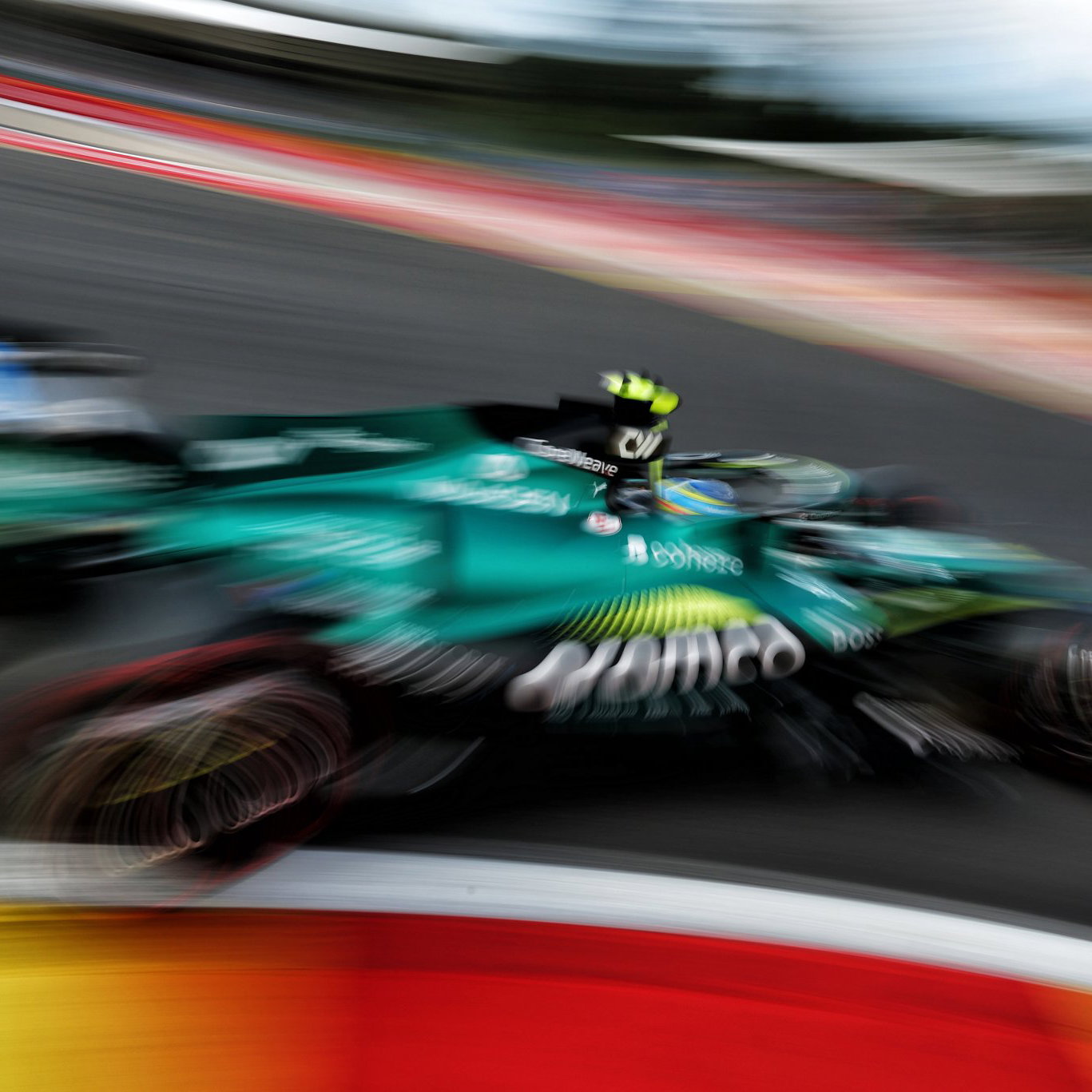 Alonso has taken on new power unit elements