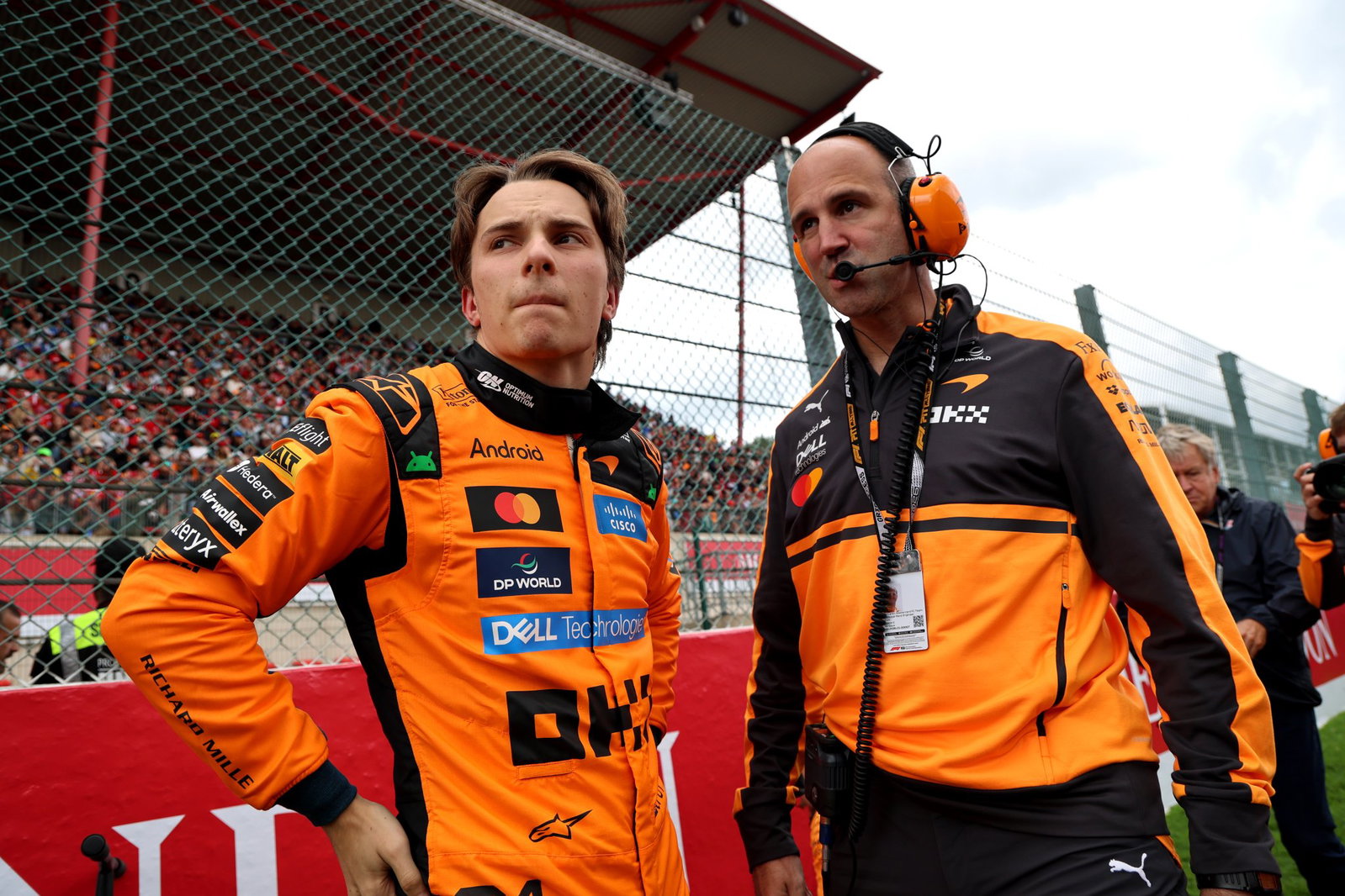 Piastri wasn't happy with Leclerc's defence