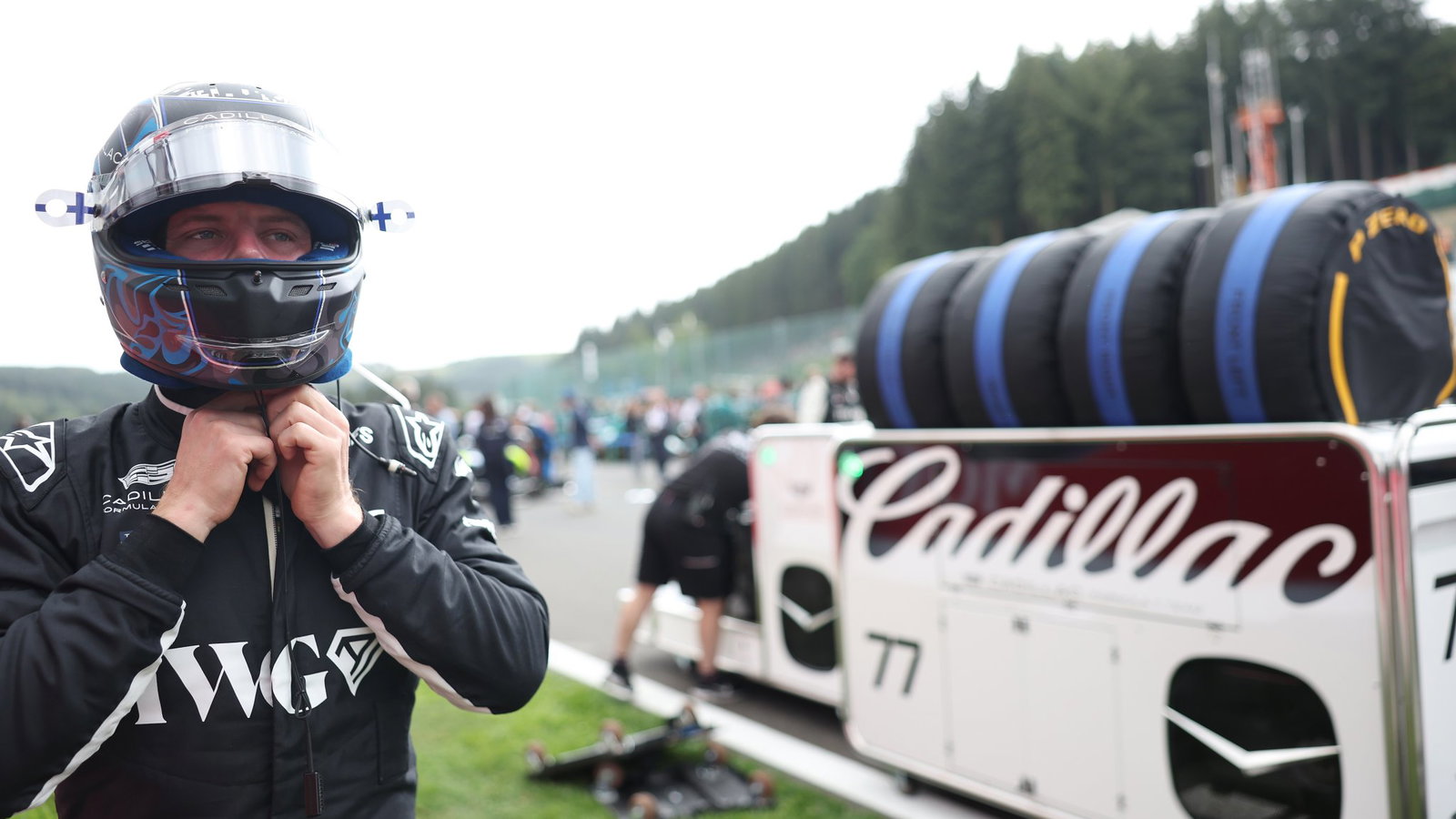 Bottas is looking over his shoulder at Aston Martin this weekend 