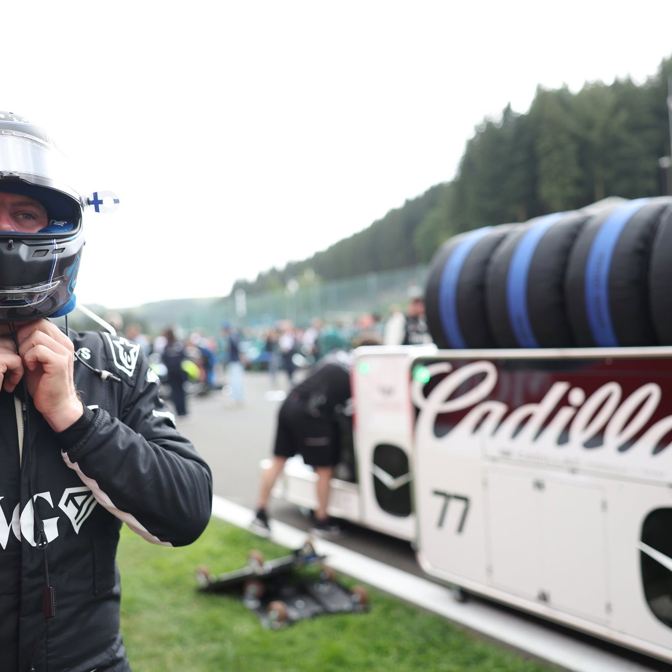 Bottas is looking over his shoulder at Aston Martin this weekend