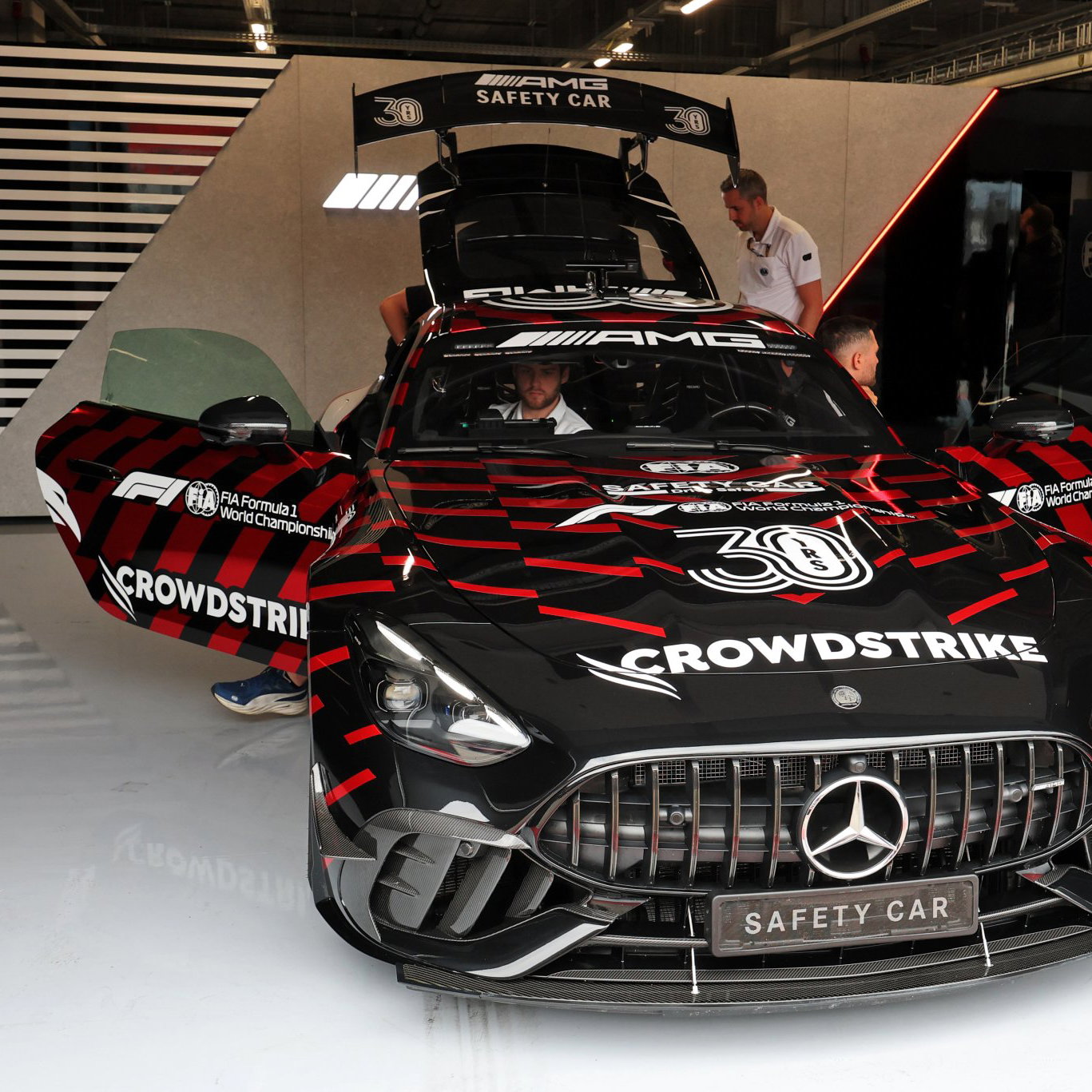 The new Mercedes F1 safety car