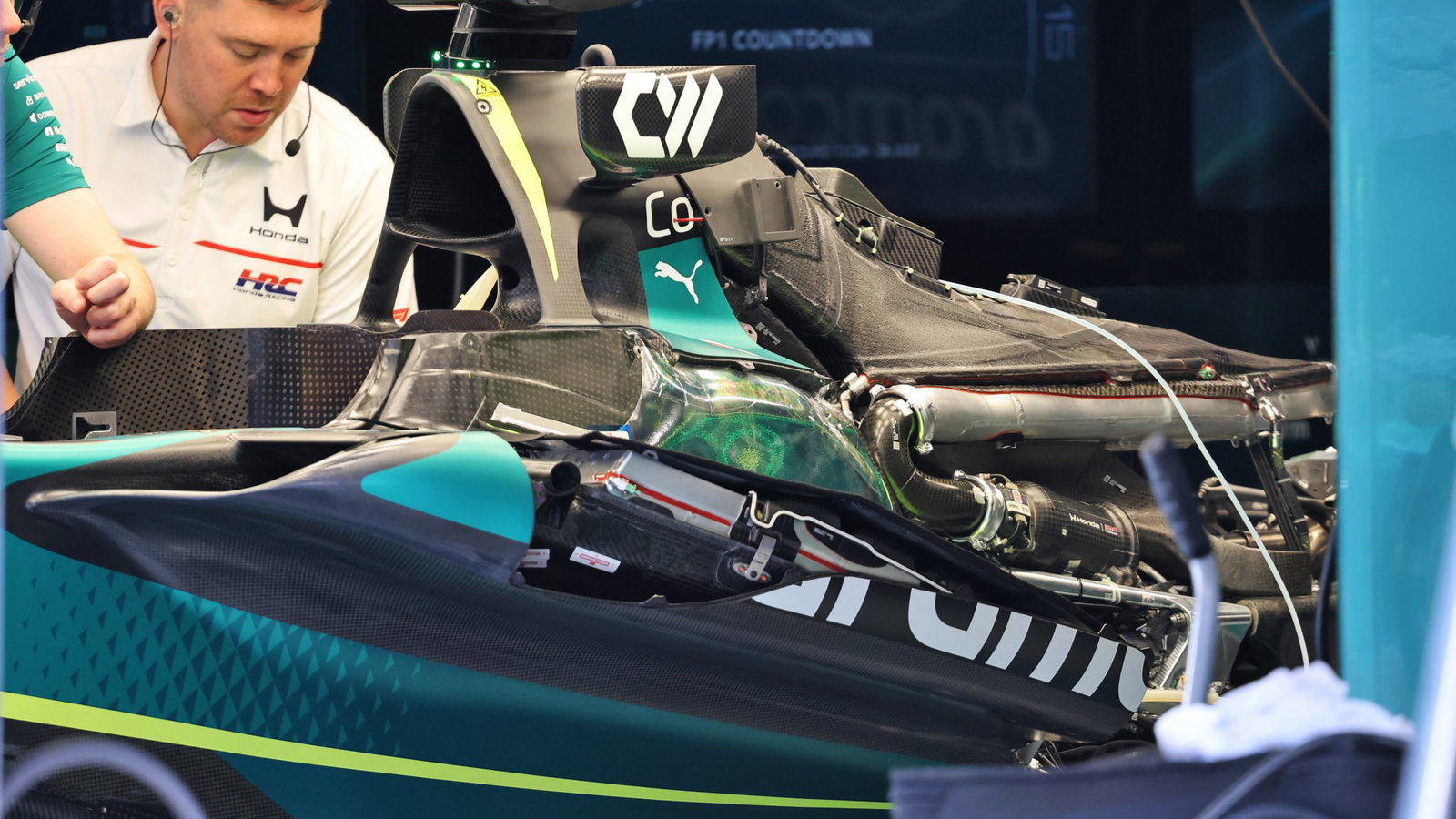 Aston Martin has brought a big upgrade to Hungary