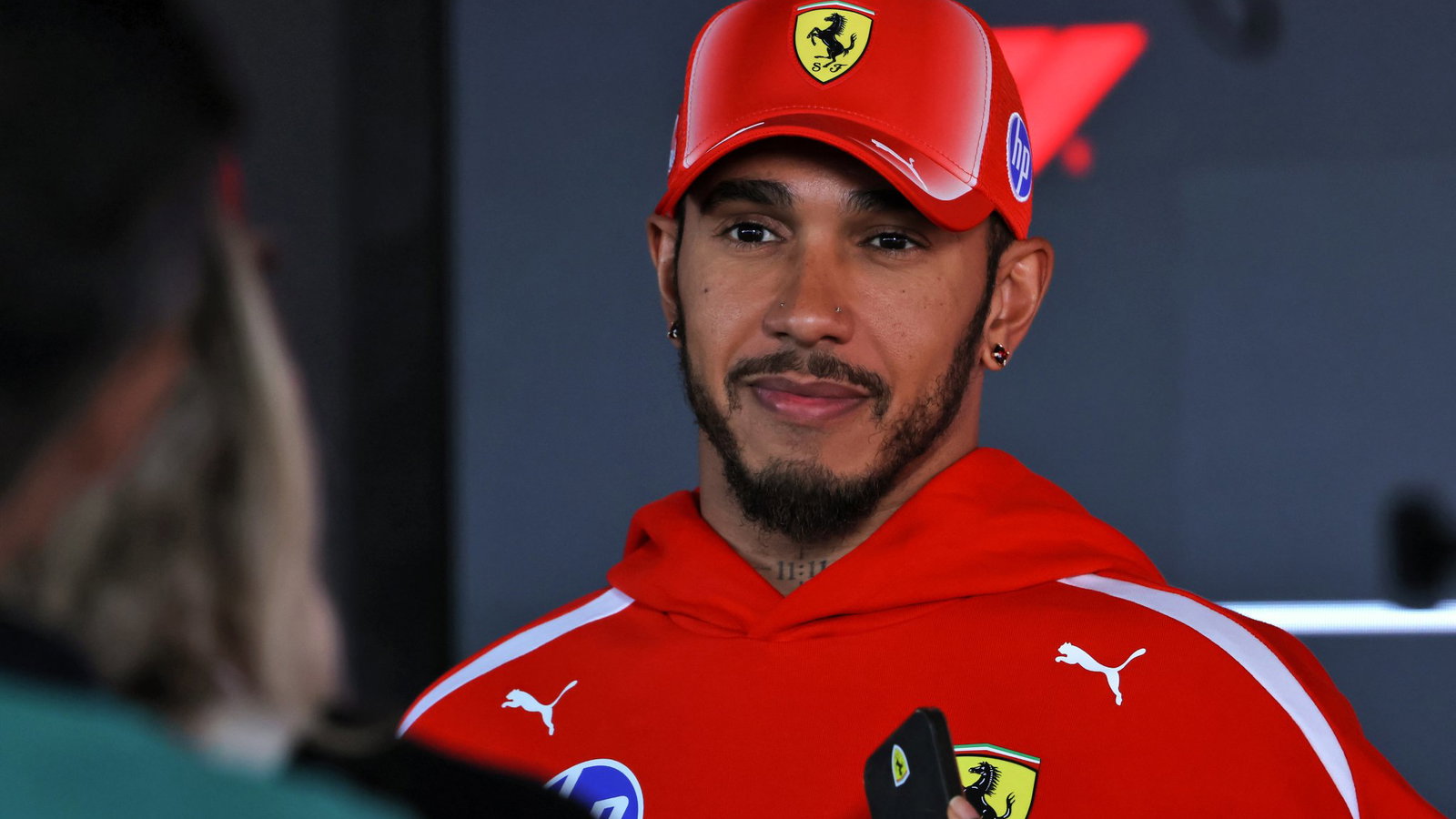 Hamilton is having a strong second season with Ferrari 