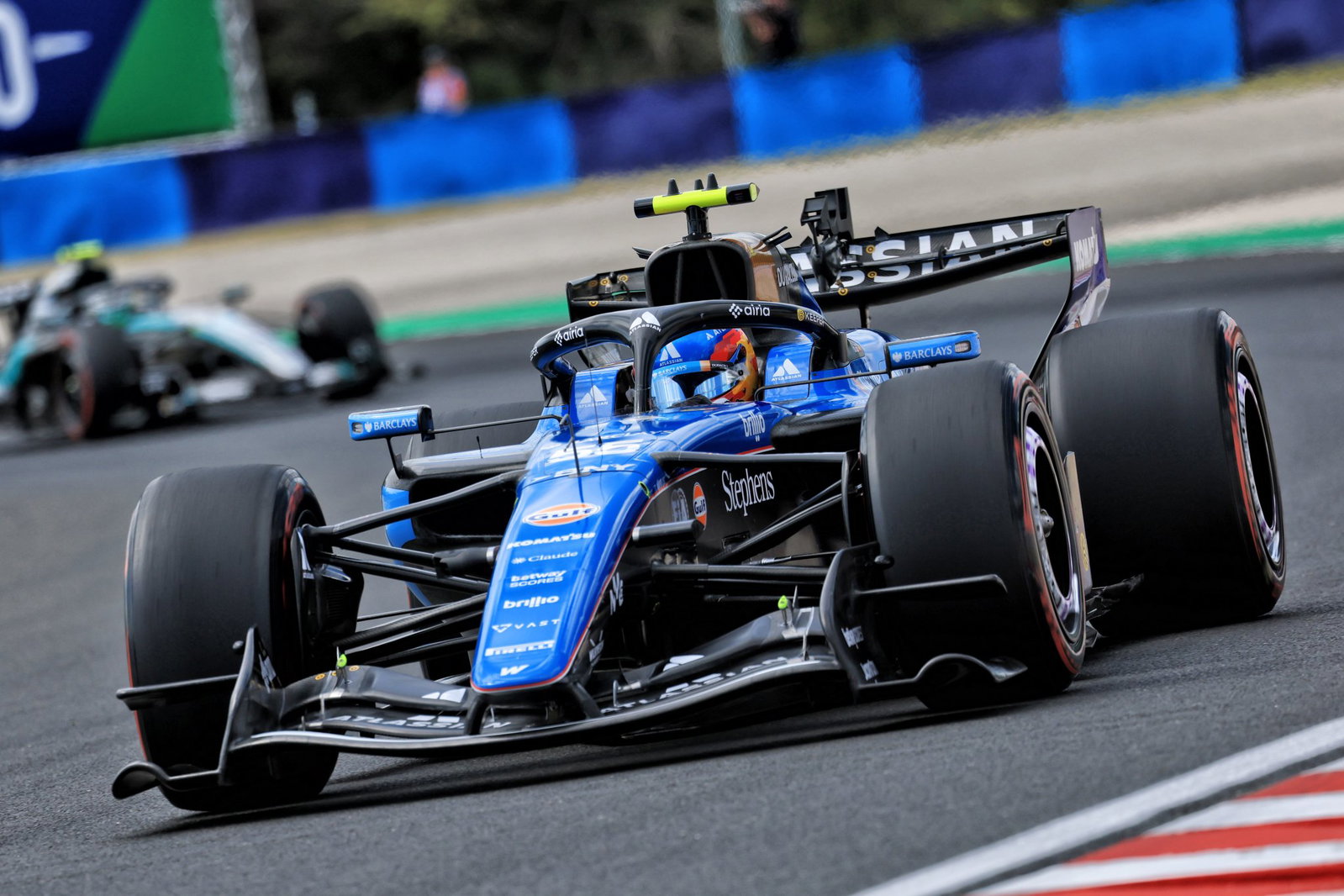 Sainz had an eventful first practice at the Hungaroring