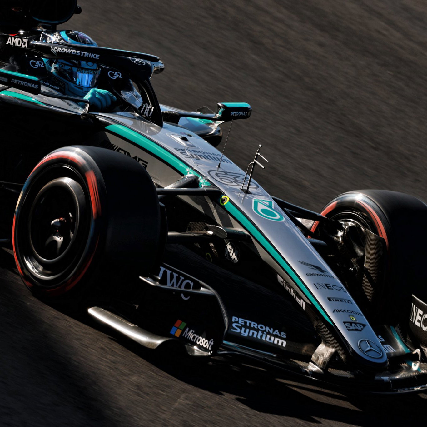 Mercedes was off the pace on Friday 