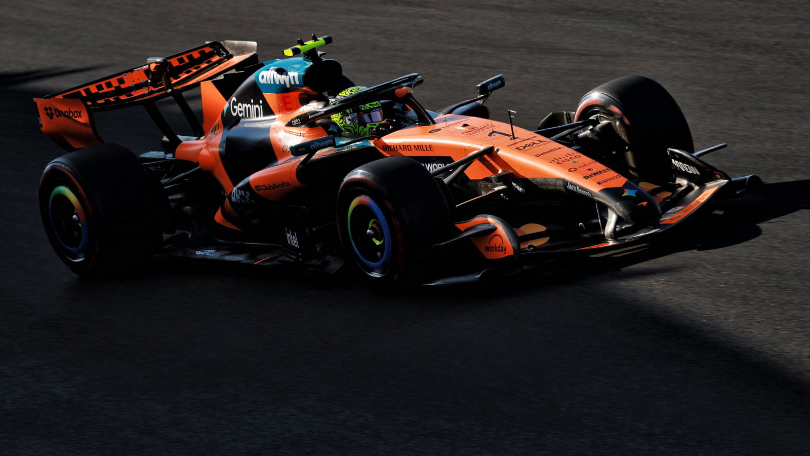 Norris led the way in final practice at the Hungaroring