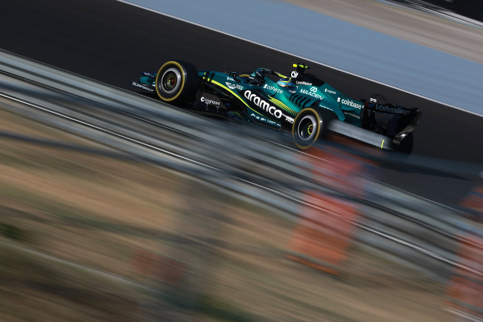 Aston Martin has debuted its much-anticipated B-spec F1 car