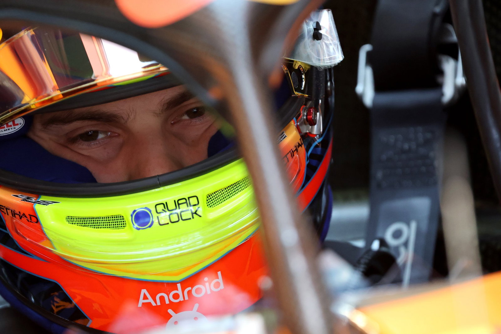 Piastri was unhappy with Hamilton after qualifying 