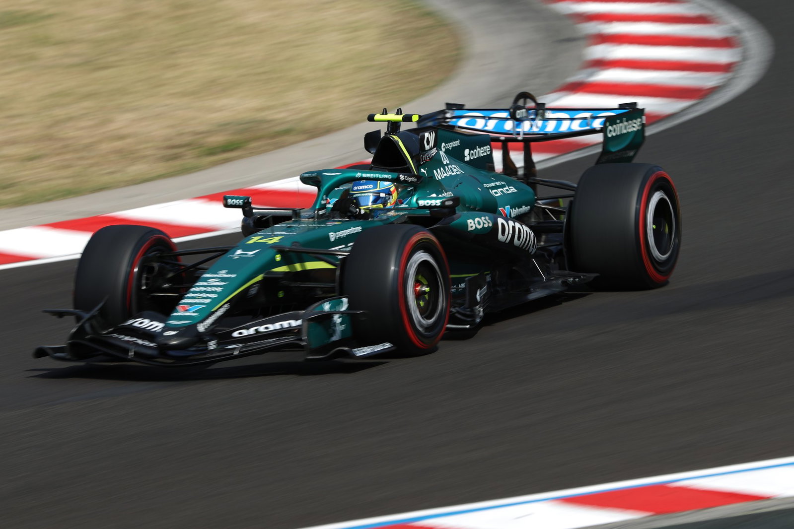 Alonso at Hungary