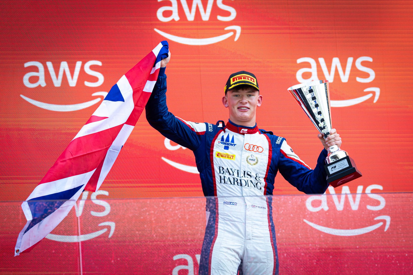 Freddie Slater on top in F3