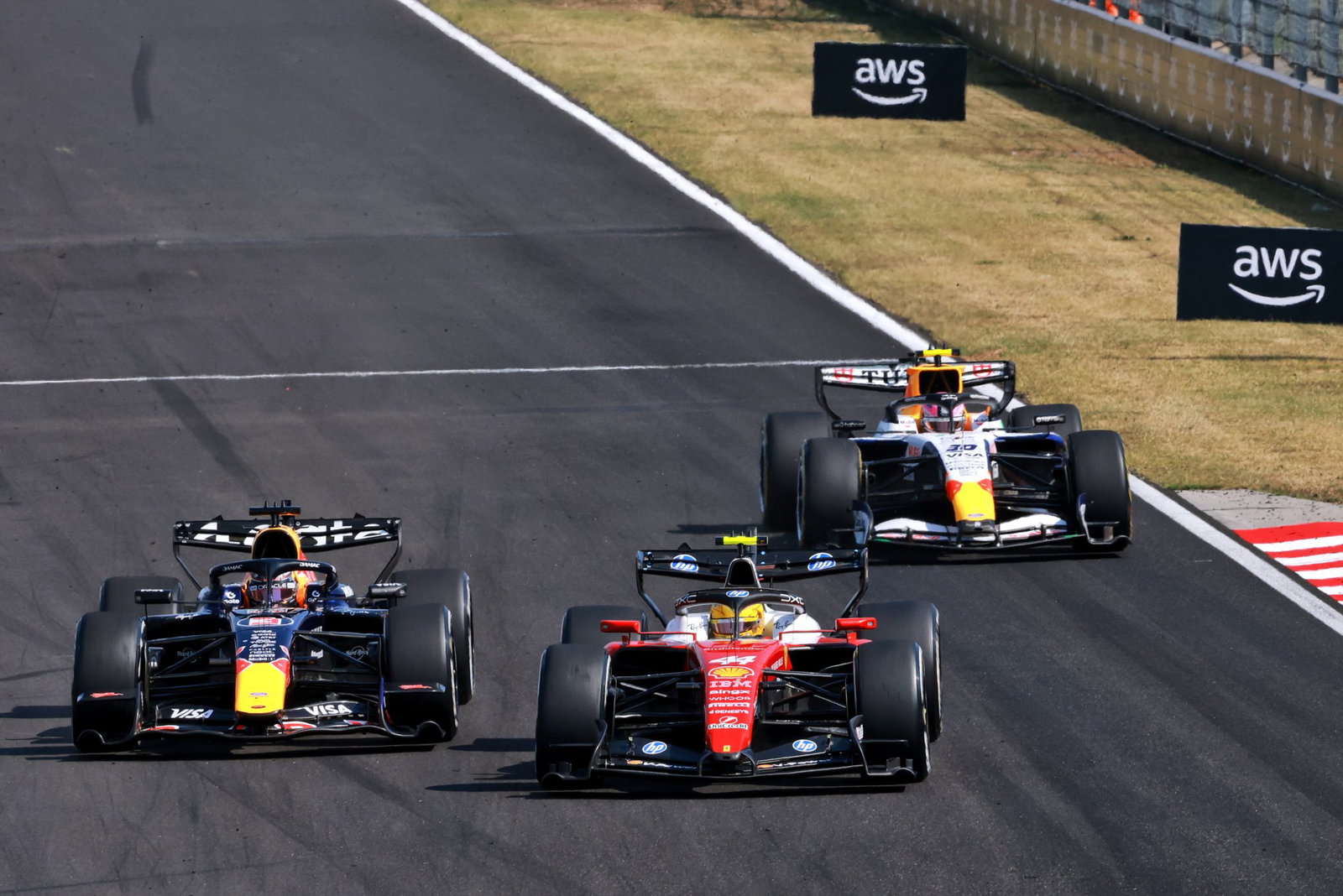 Hamilton was caught napping by some Verstappen brilliance