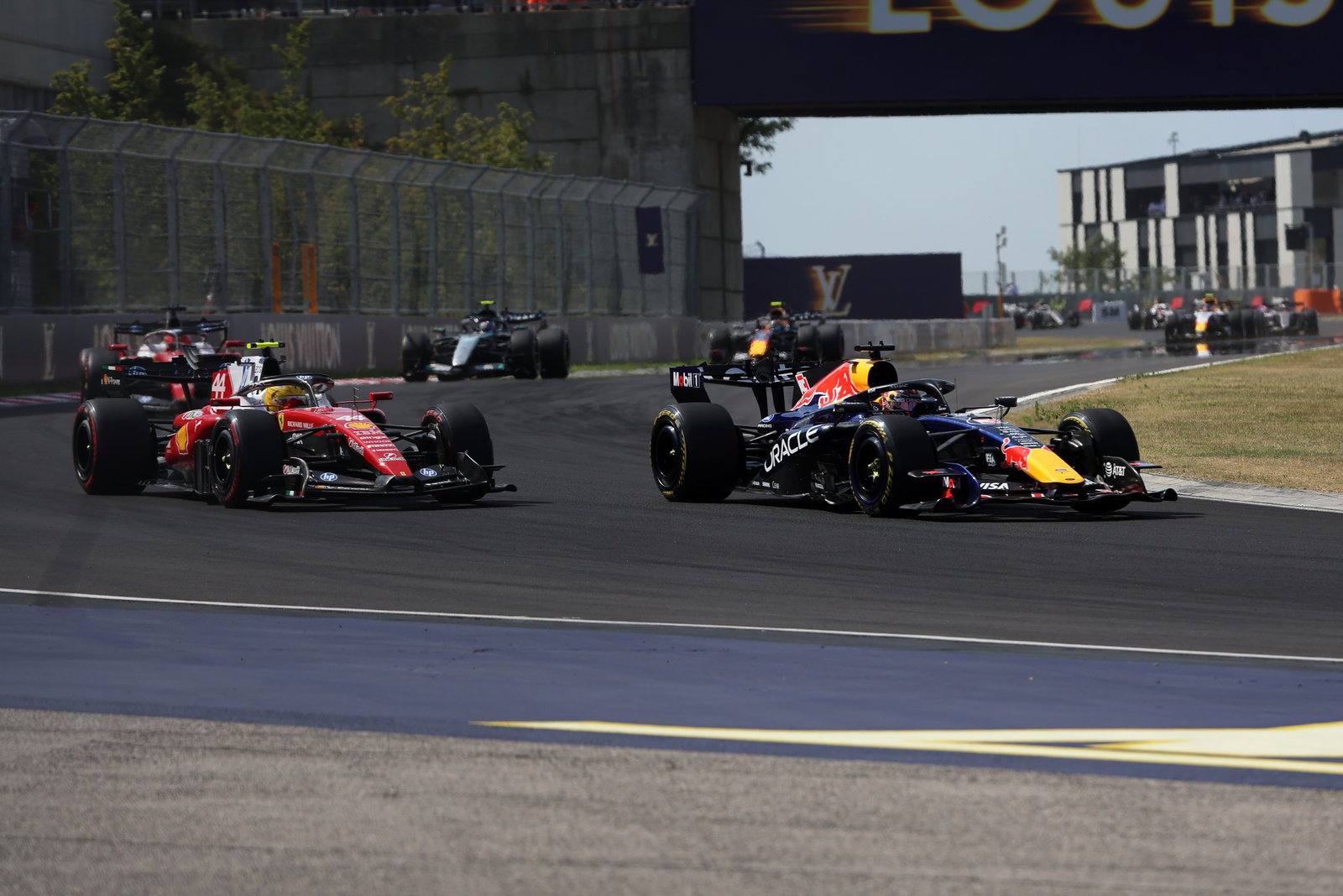 Verstappen had another memorable battle with Hamilton