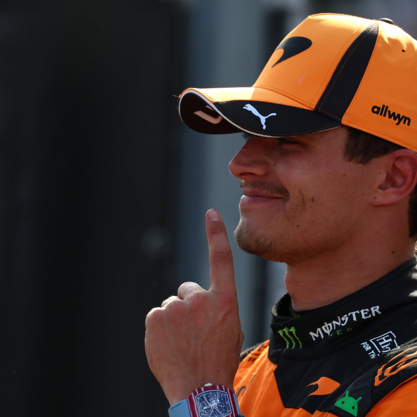 Norris was number one in Hungary