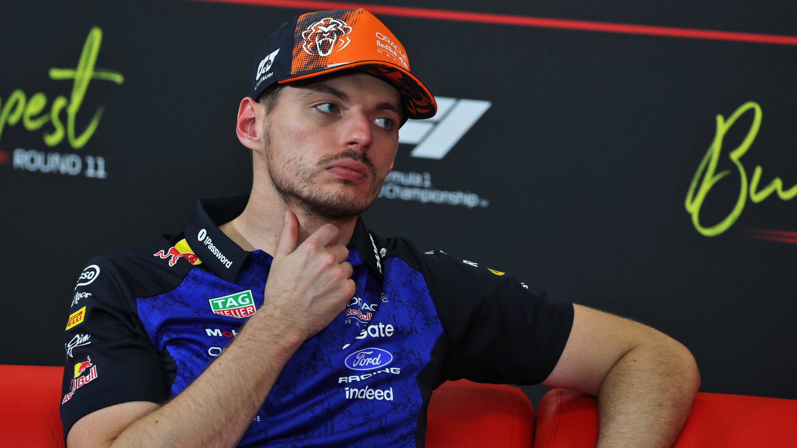 Verstappen was unsure how he had finished second in Hungary