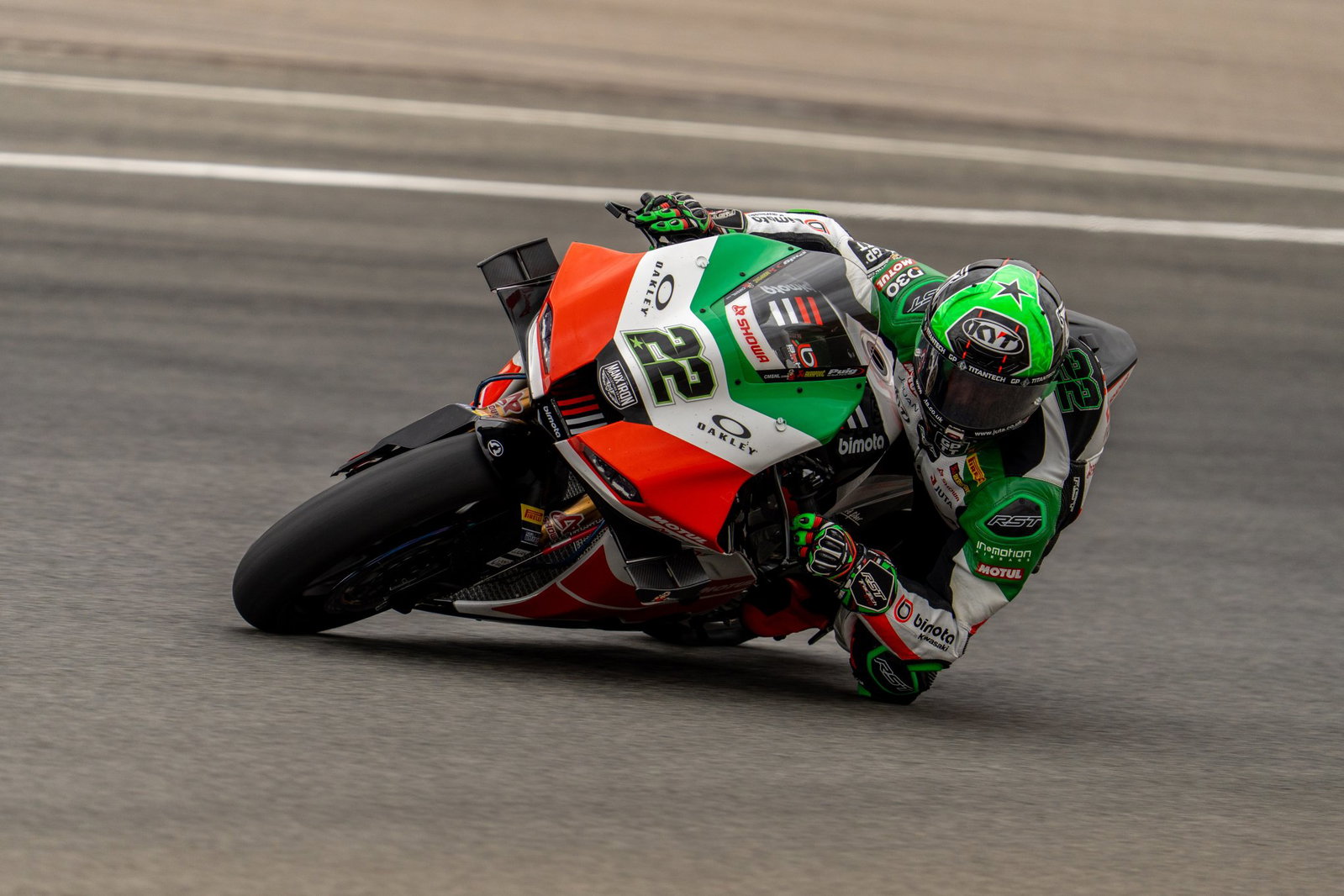 Alex Lowes, August 2026 Bimota Navarra WorldSBK Test. Credit: Bimota.