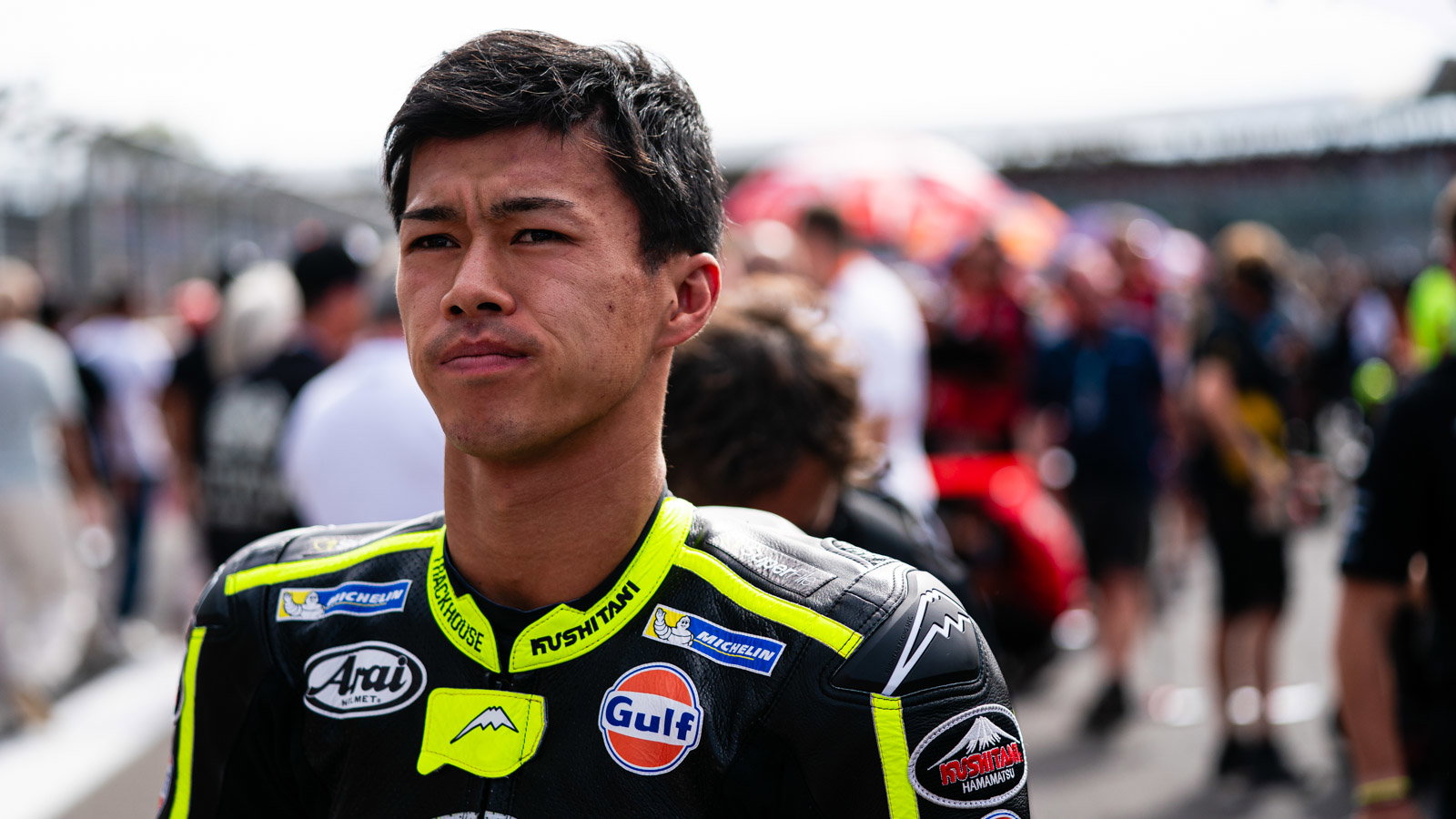 Ai Ogura, 2026 MotoGP British Grand Prix, grid. Credit: Tony Goldsmith.
