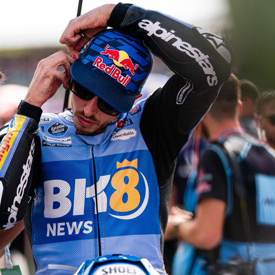 Alex Marquez, 2026 MotoGP British Grand Prix, grid. Credit: Tony Goldsmith.