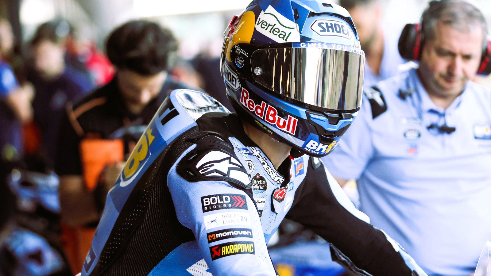 Alex Marquez leads FP1 at Silverstone.