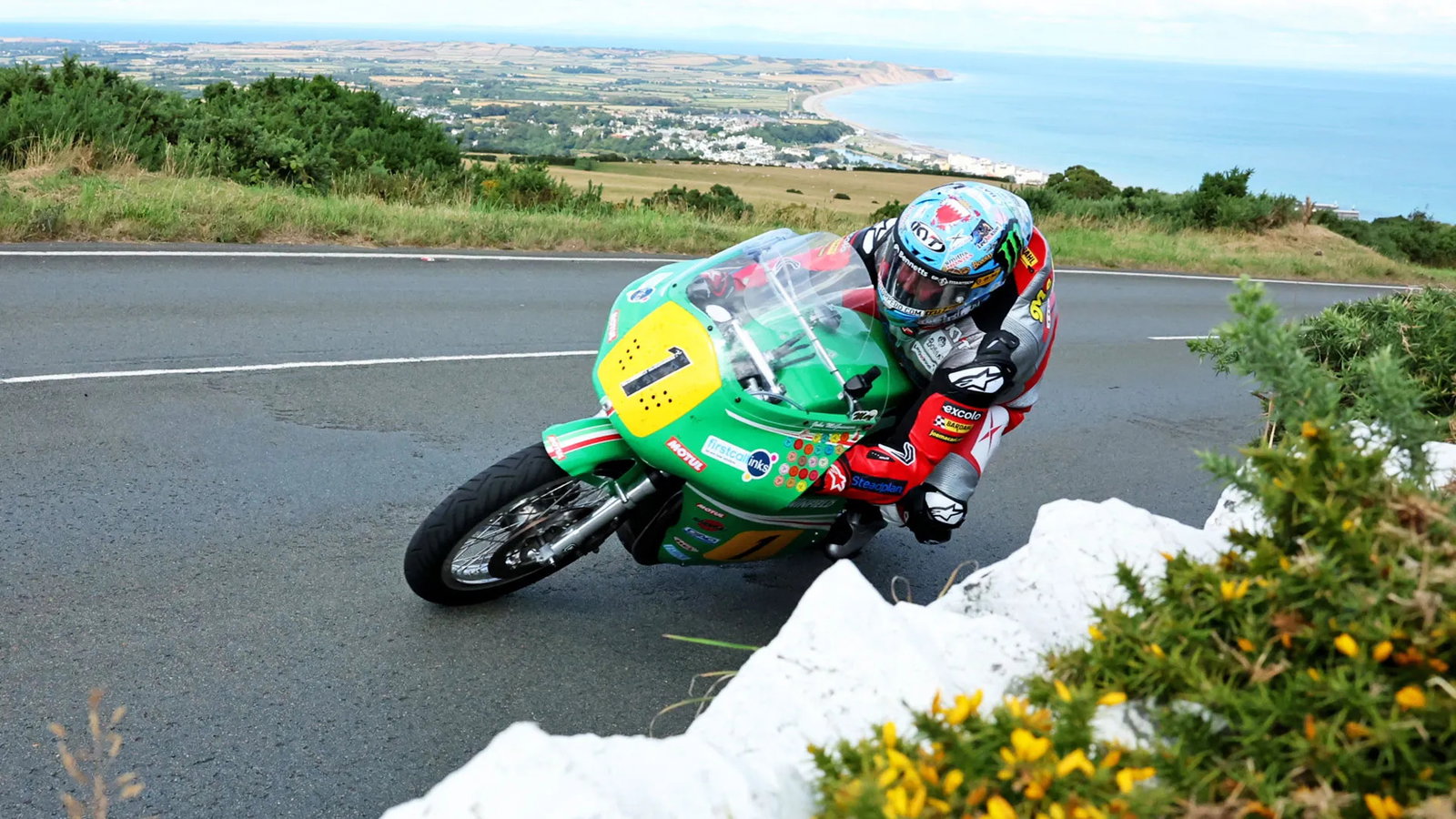 John McGuinness won the Historic Senior race
