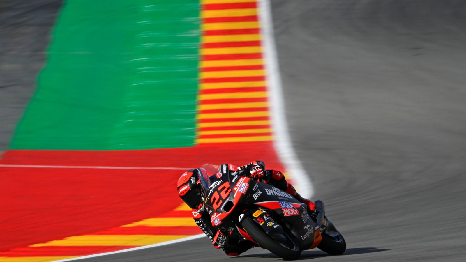 David Almansa needed a late lap to secure Moto3 pole position in Aragon