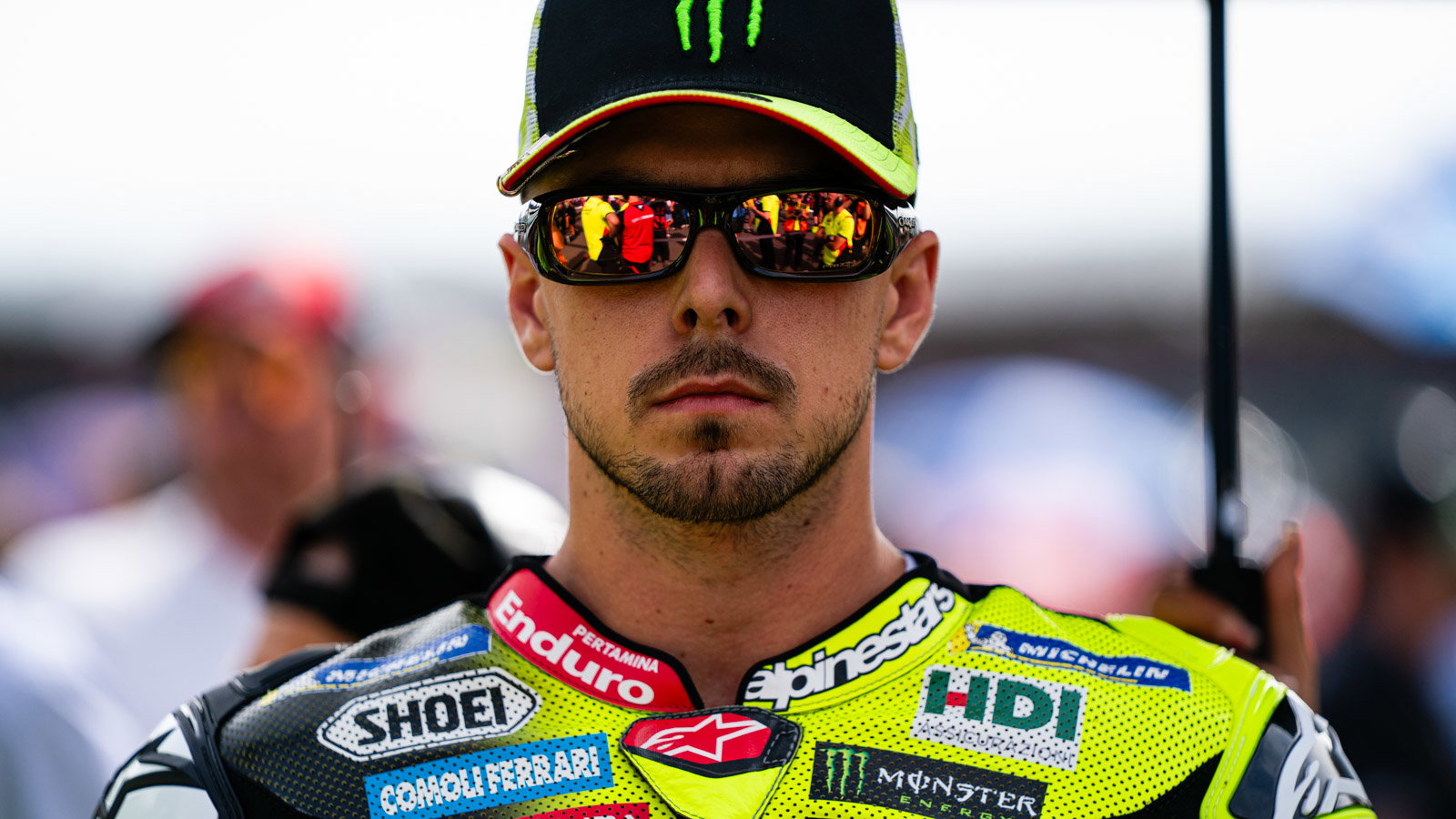 Fabio Di Giannantonio, 2026 MotoGP British Grand Prix, grid. Credit: Tony Goldsmith.