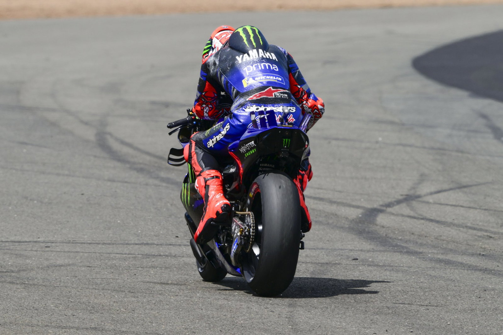 Fabio Quartararo, 2025 MotoGP British Grand Prix. Credit: Gold and Goose.