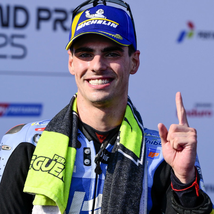 Fermin Aldeguer wins 2025 Indonesian MotoGP.