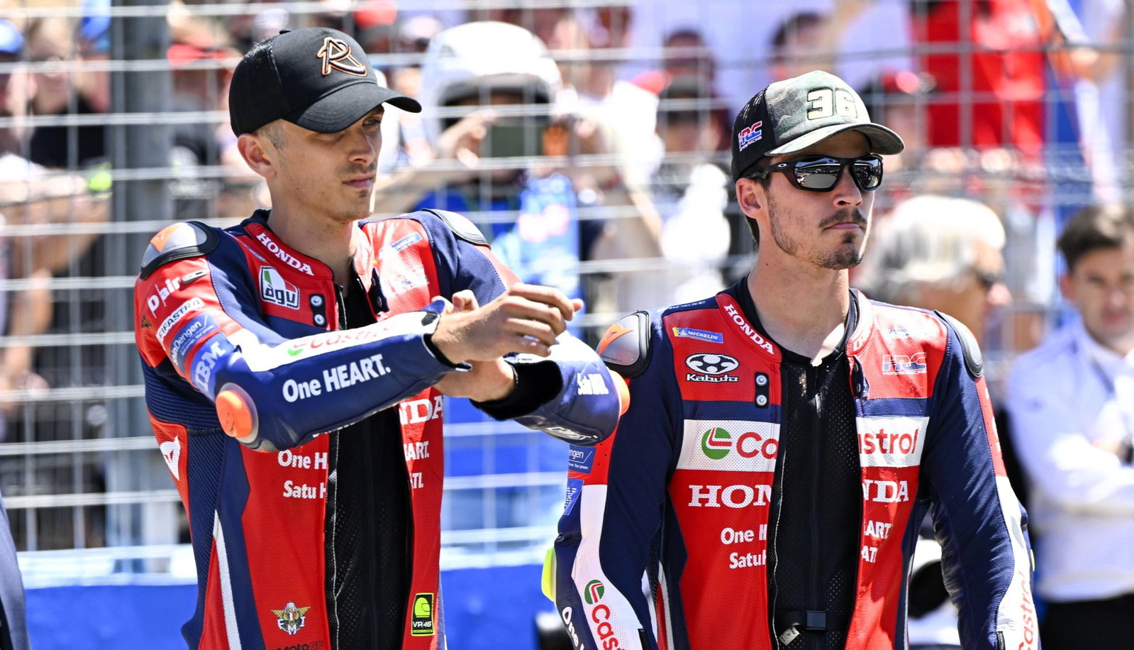 Luca Marini, Joan Mir.