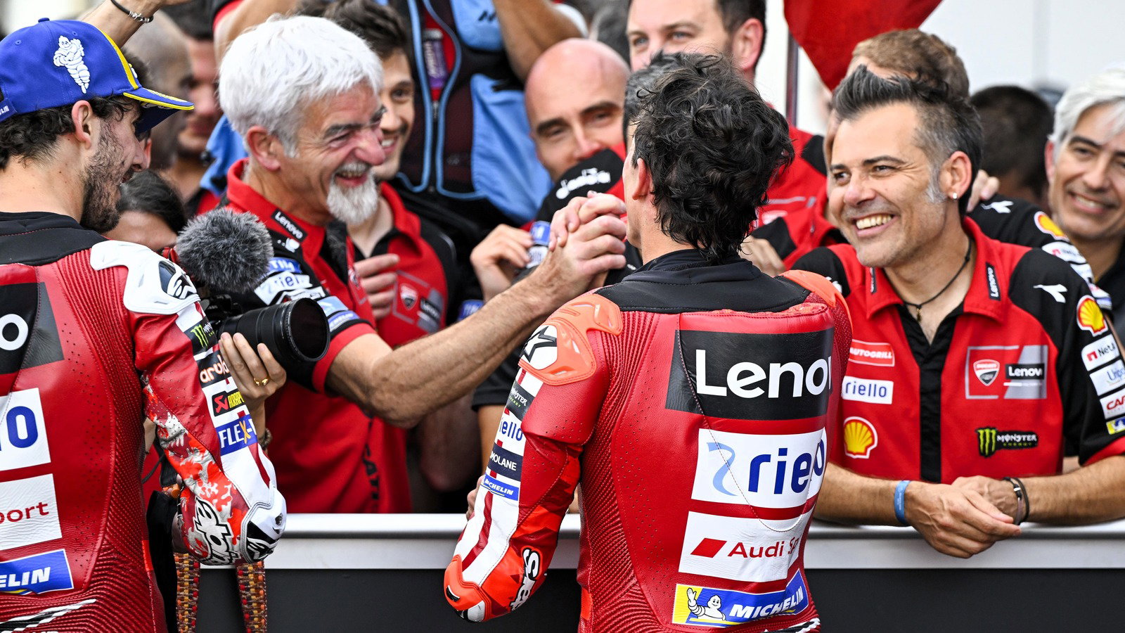 Gigi Dall’Igna, Marc Marquez.