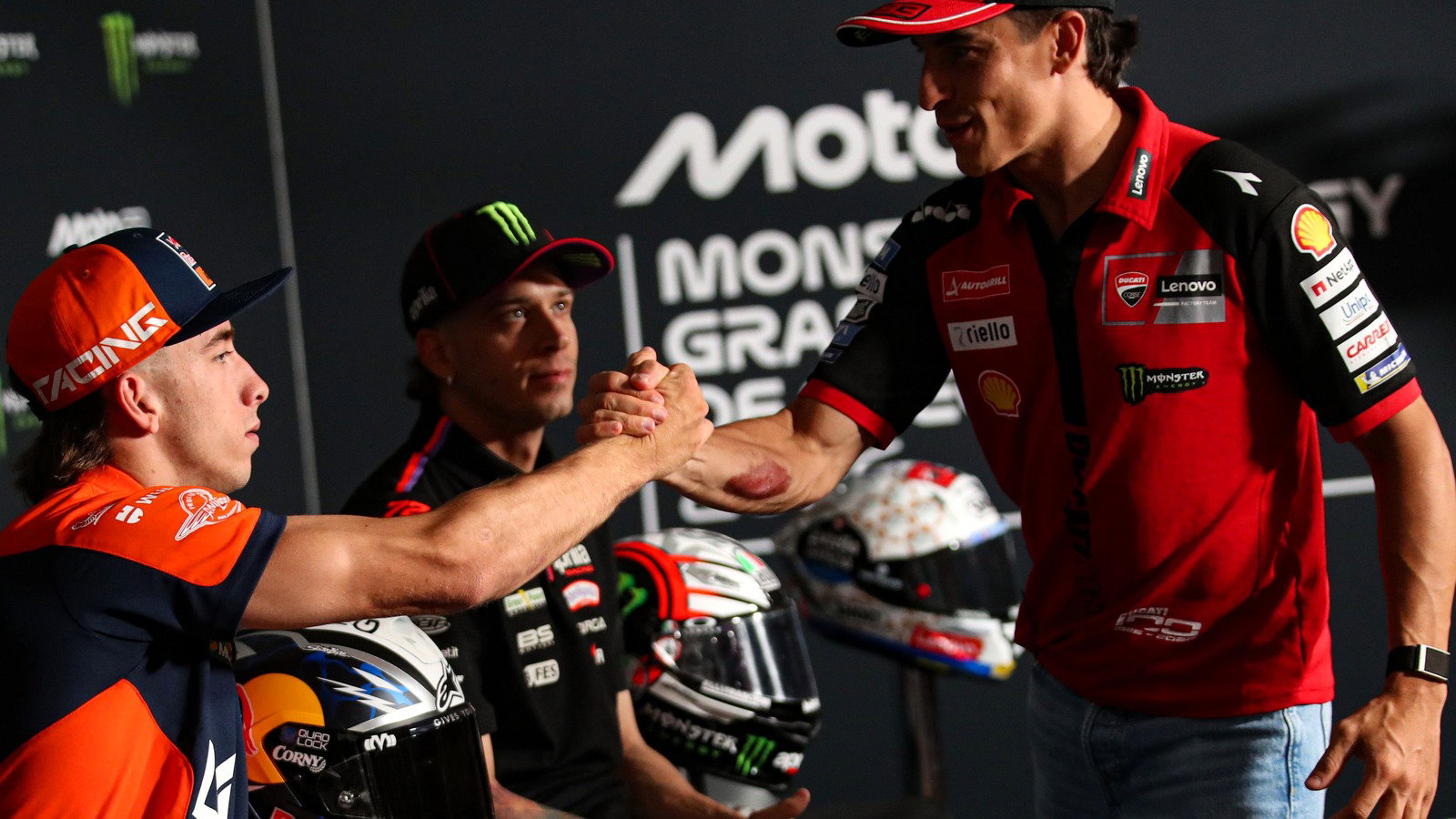 Pedro Acosta, Marc Marquez.