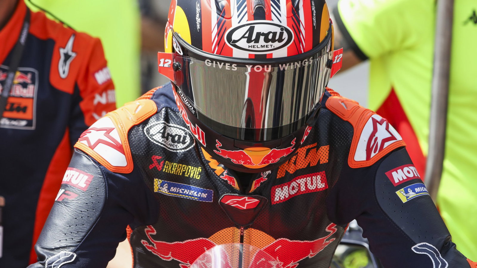 Maverick Vinales, 2026 MotoGP German Grand Prix, leaving pit lane. Credit: Gold and Goose.