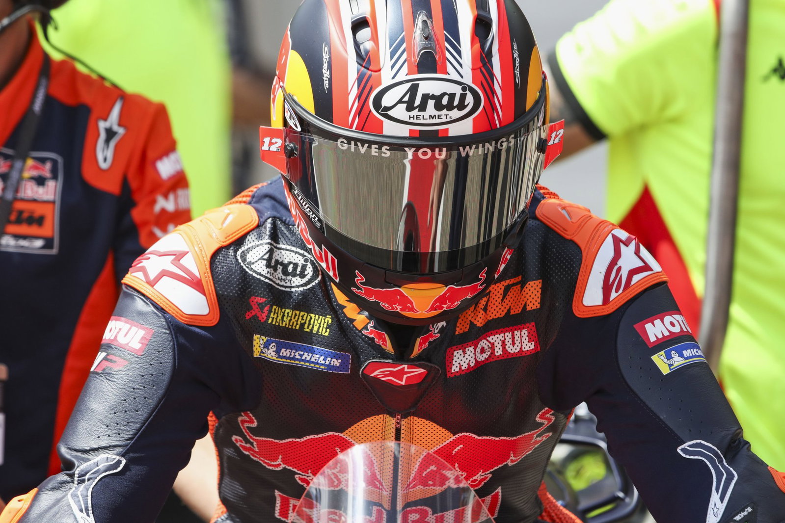 Maverick Vinales, 2026 MotoGP German Grand Prix, leaving pit lane. Credit: Gold and Goose.
