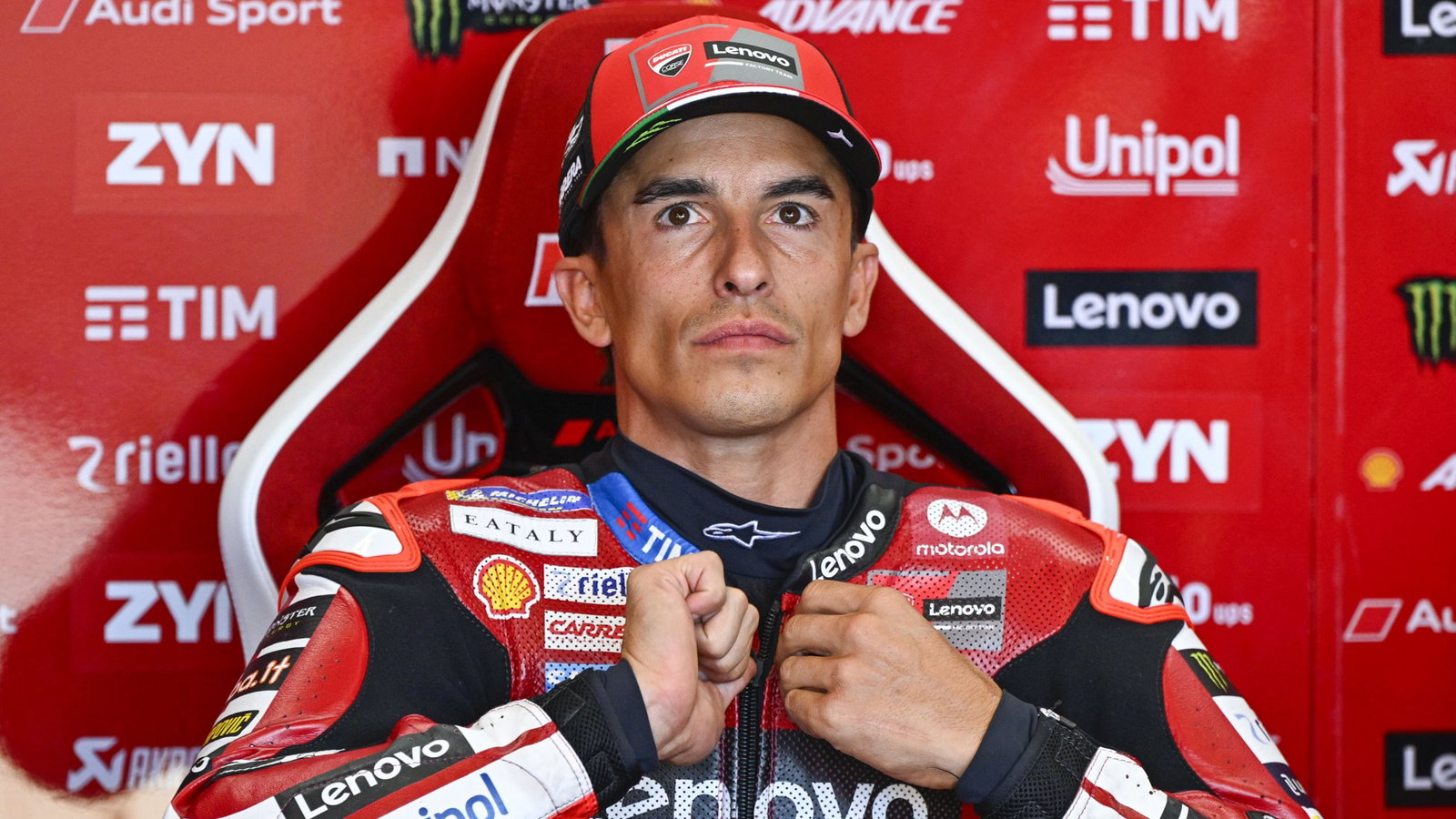 Marc Marquez was sixth after British MotoGP practice