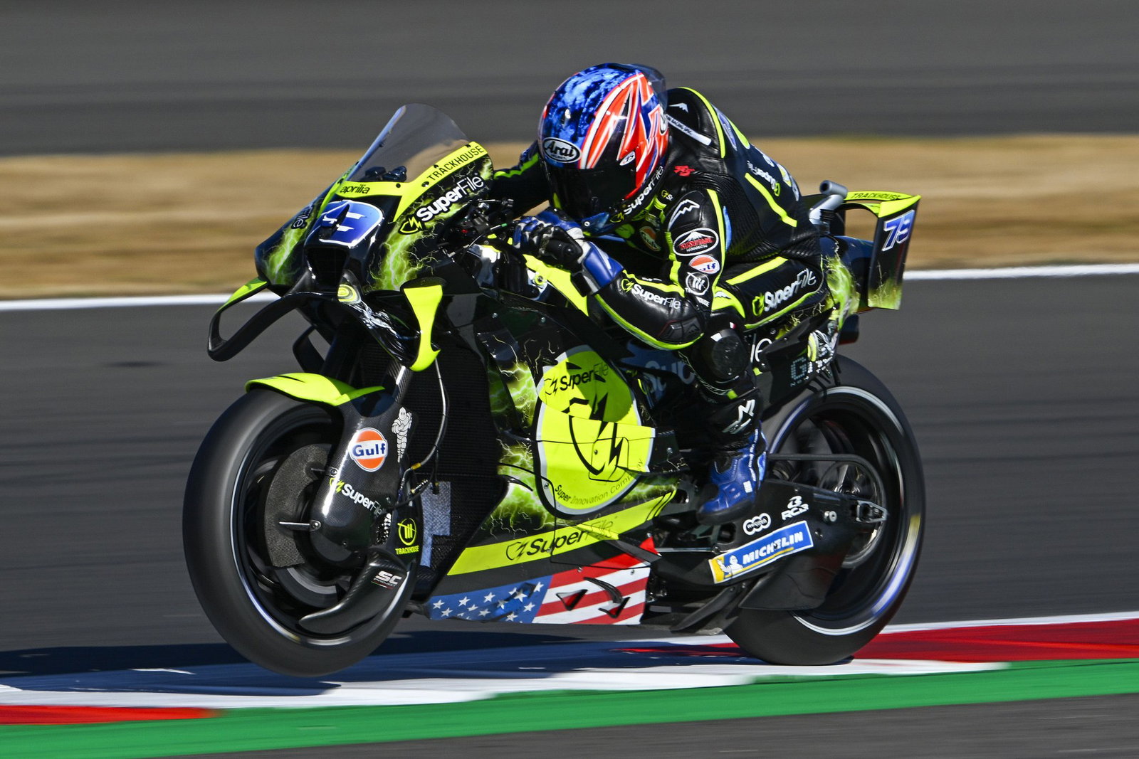 Ai Ogura, 2026 MotoGP British Grand Prix. Credit: Gold and Goose.