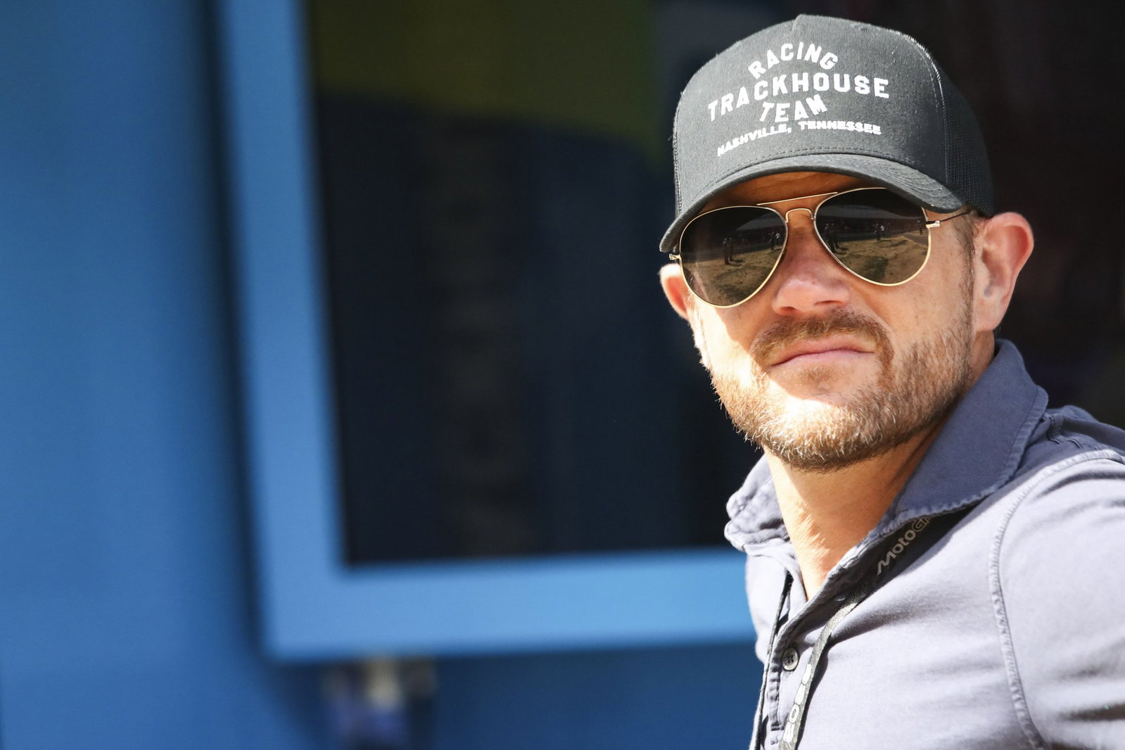 Justin Marks at 2026 MotoGP British Grand Prix. Credit: Gold and Goose.