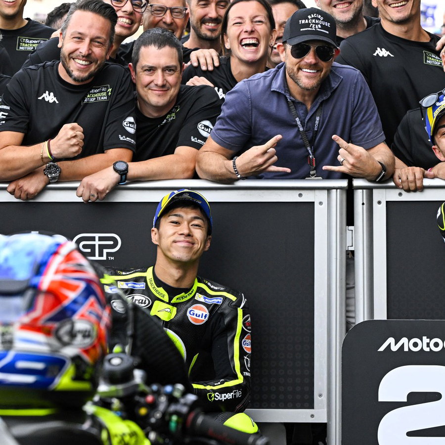 Marks, Ogura, Fernandez, qualifying, Silverstone MotoGP.