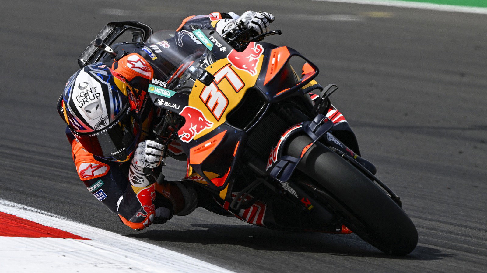 Acosta says he will test MotoGP radio in FP1 at Aragon.