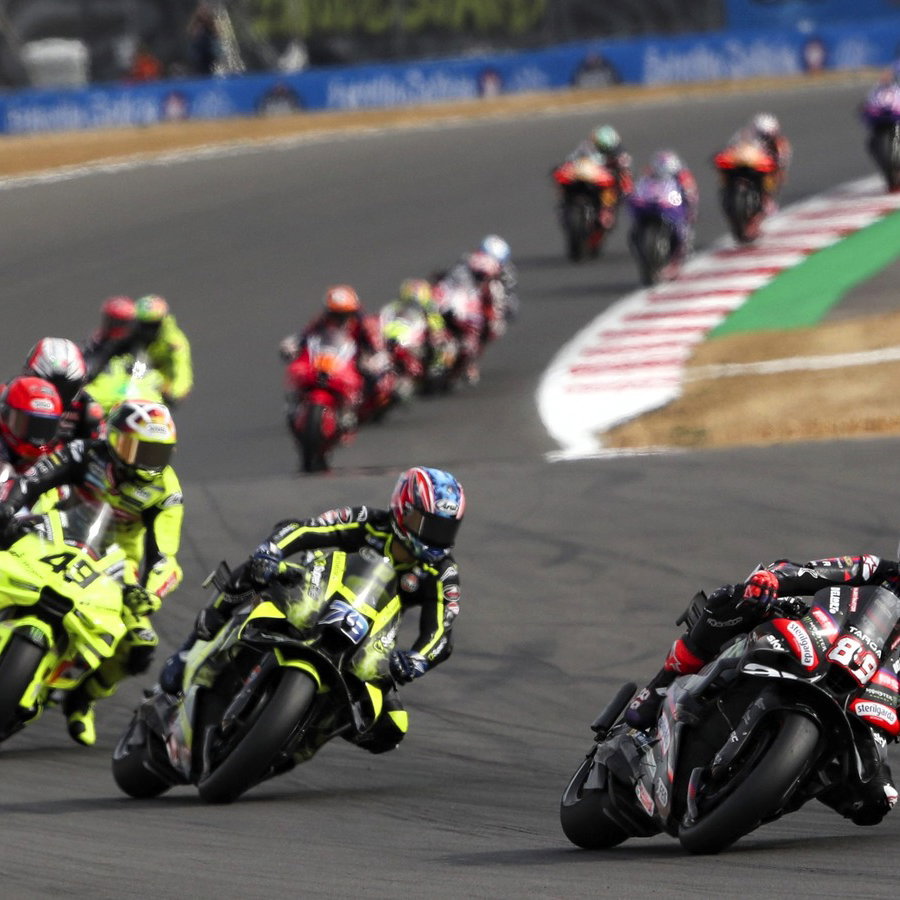 Jorge Martin leads 2026 Silverstone MotoGP Sprint.