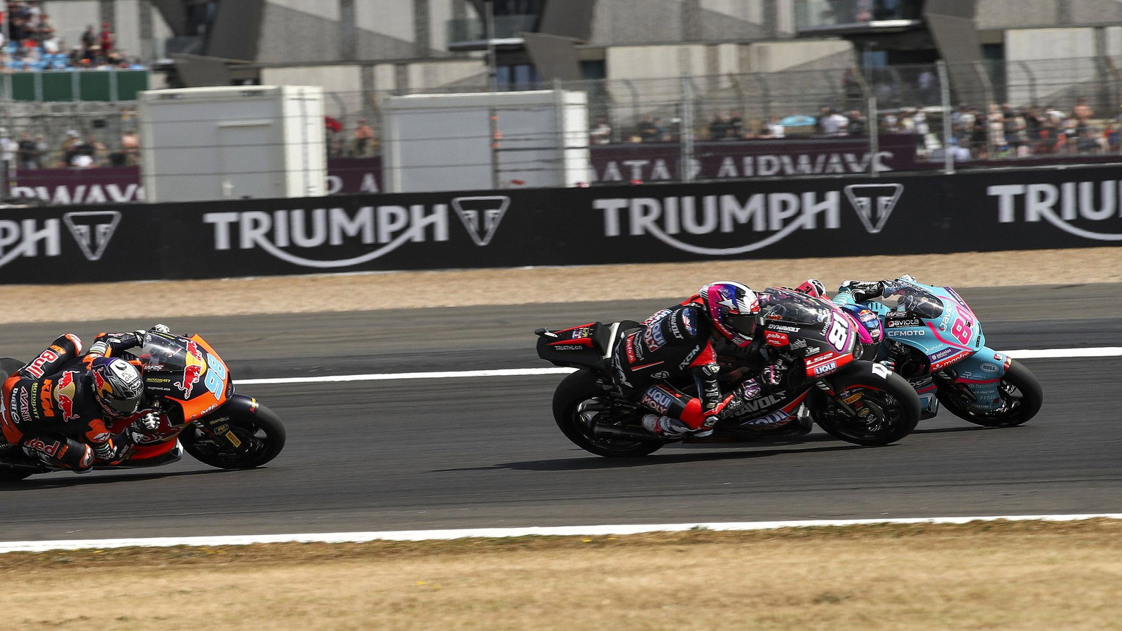 Senna Agius, Silverstone Moto2 race.