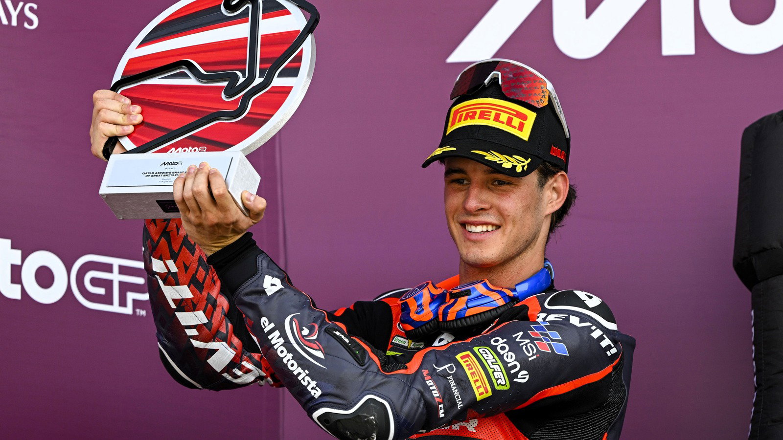Ivan Ortola, 2026 British Moto2 Grand Prix.