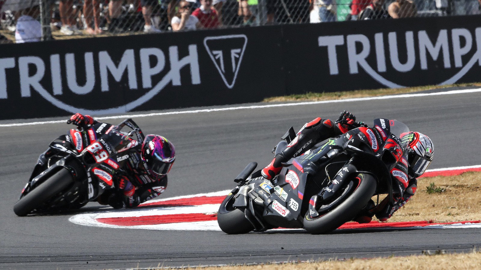 Marco Bezzecchi, Jorge Martin, 2026 Silverstone MotoGP.
