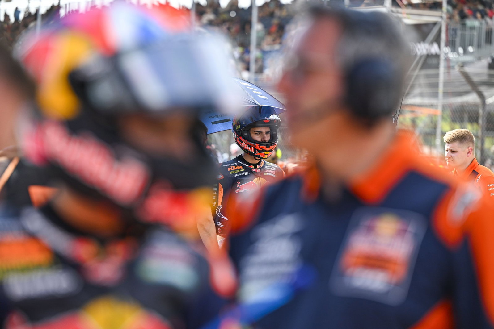 Brian Uriarte, 2026 Moto3 British Grand Prix, grid. Credit: Gold and Goose.