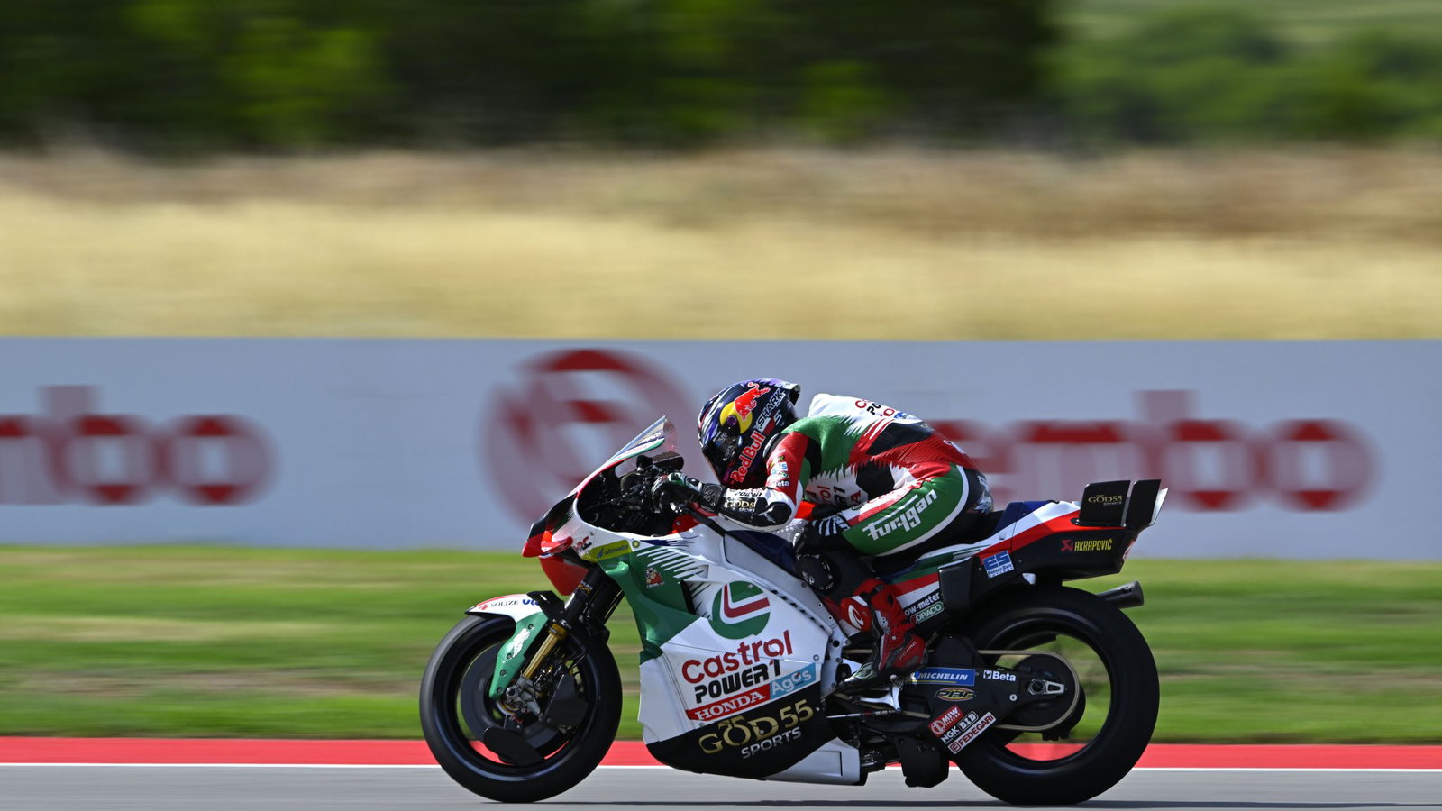 Johann Zarco was 10th on his return to MotoGP in Practice at Aragon.