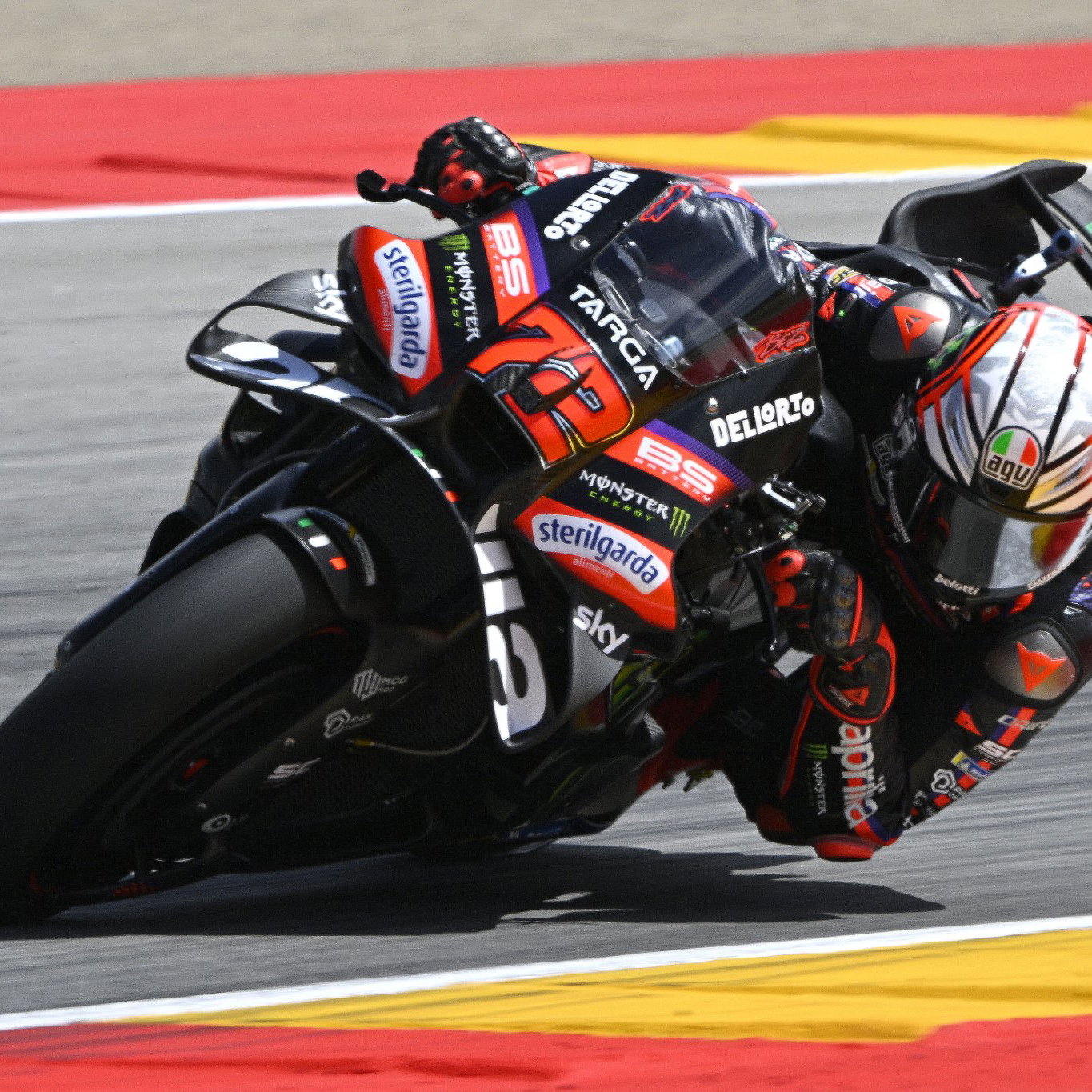 Marco Bezzecchi, 2026 MotoGP Aragon Grand Prix. Credit: Gold and Goose.