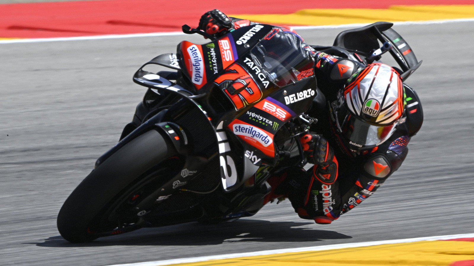 Marco Bezzecchi, 2026 MotoGP Aragon Grand Prix. Credit: Gold and Goose.